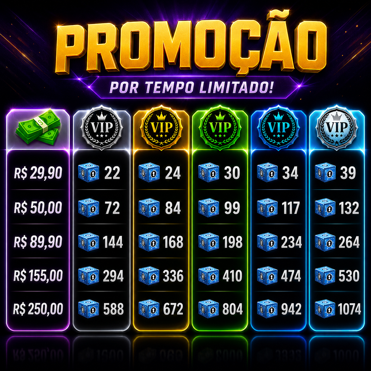 CAIXAS LENDÁRIAS