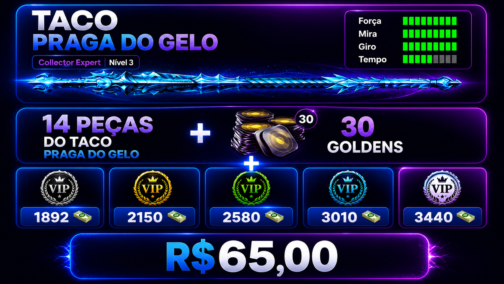 TACO PRAGA DE GELO