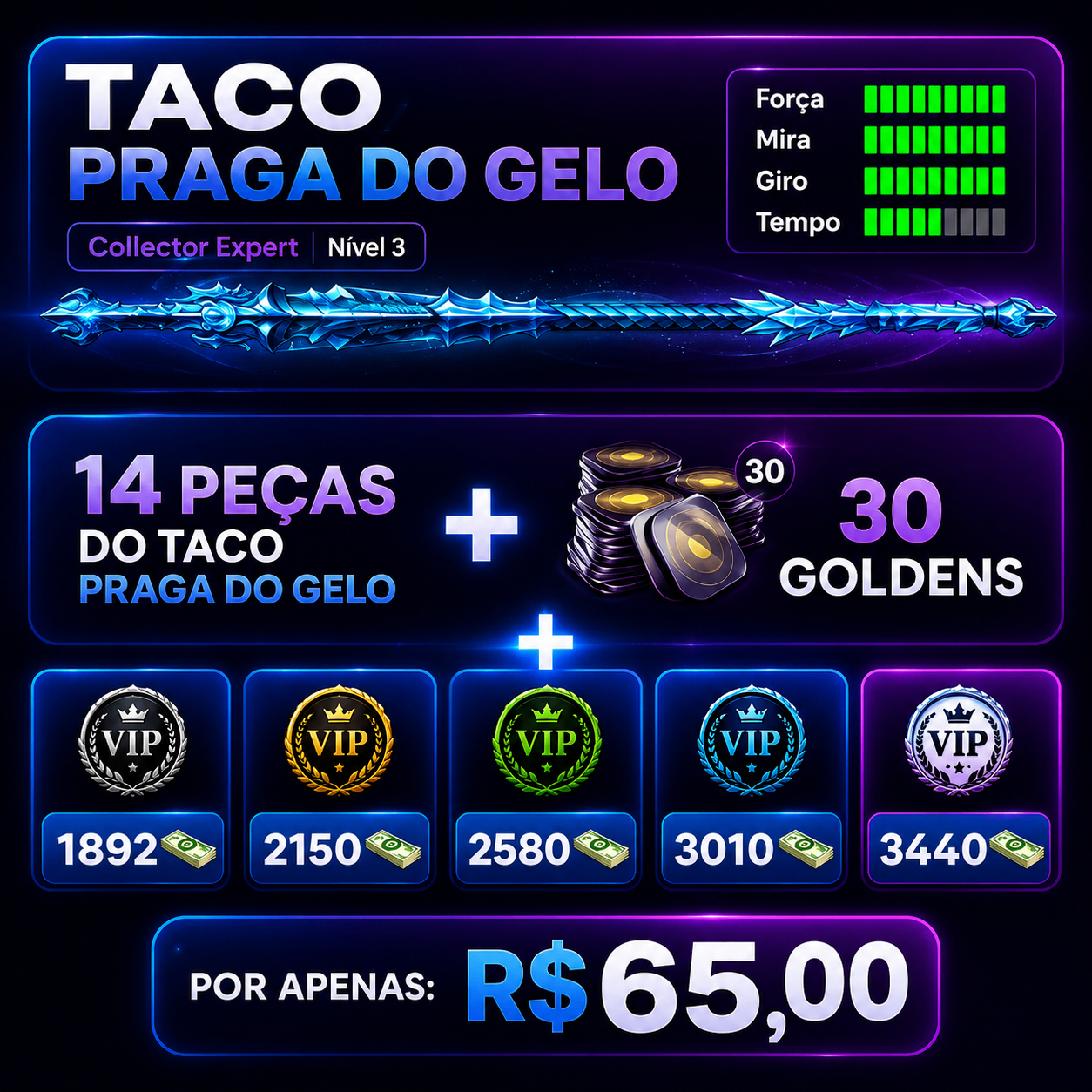 TACO PRAGA DE GELO